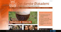 Desktop Screenshot of olakademiet.dk