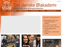 Tablet Screenshot of olakademiet.dk